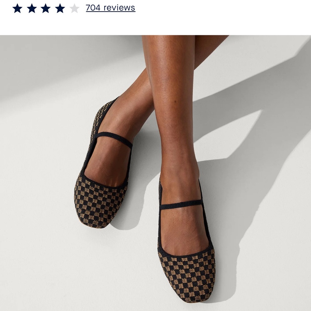 Rothy’s the max square Mary Jane size 6.5